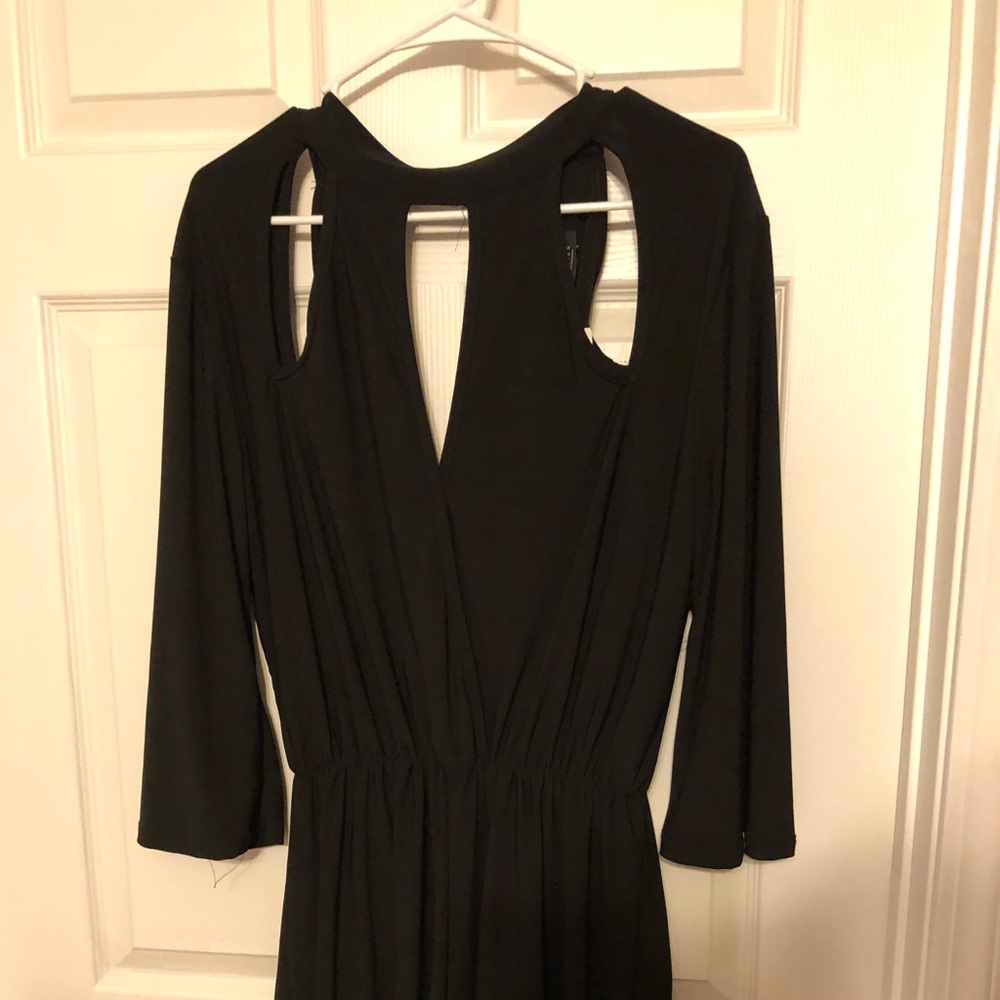 Open back romper